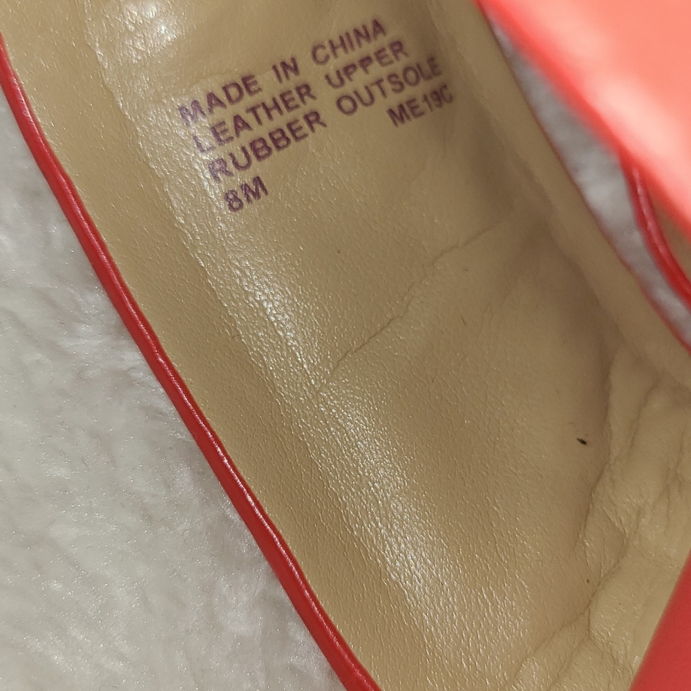 NwoT Michael Kors Bergen sea coral sandal - Picture 4 of 6